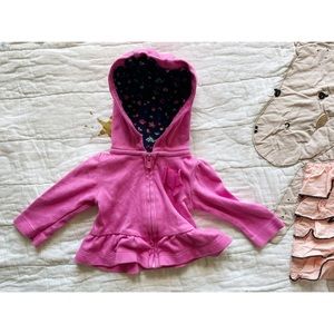 Just One You Magenta Zip Up